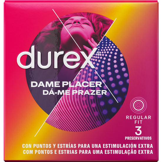 DUREX DAME PLACER 3 UDS DUREX