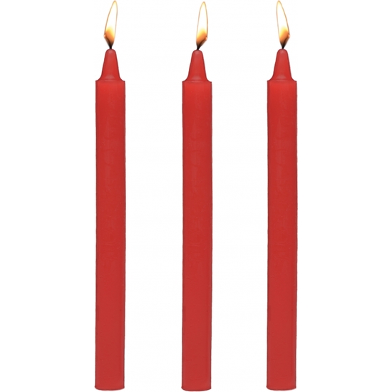 Fire Sticks - Fetish Drip Set De Velas - Roja