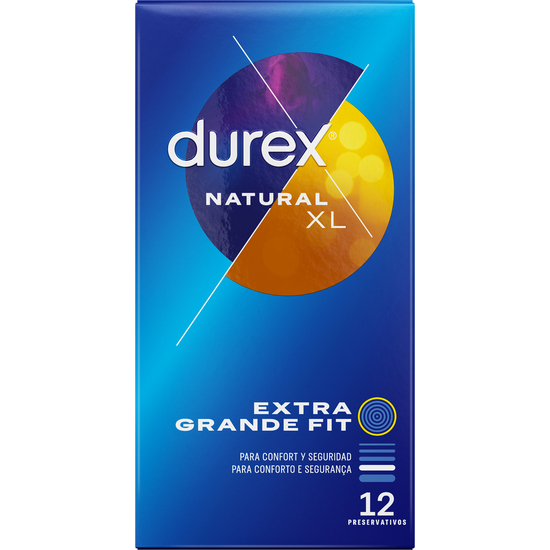 DUREX NATURAL XL 12 UDS DUREX