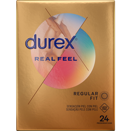 DUREX REAL FEEL 24 UDS DUREX