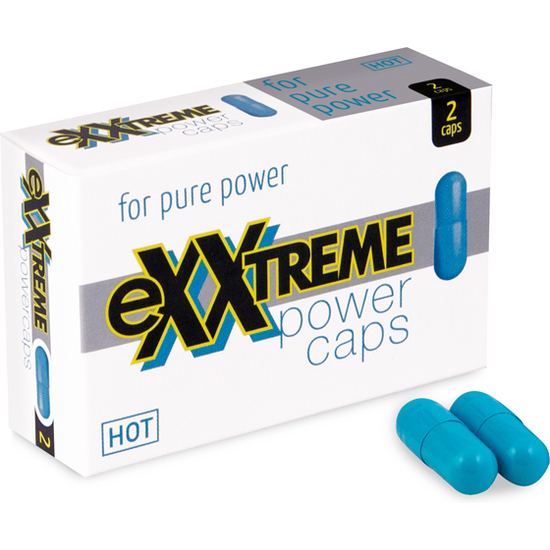 EXXTREME POWER CAPS FOR PURE POWER FOR MEN 2 CAPS HOT