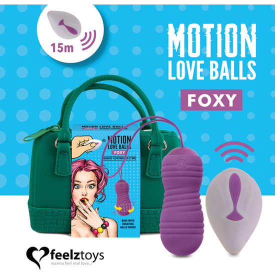 FEELZTOYS - MOTION LOVE BALLS FOXY FEELZTOYS