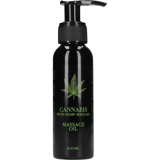 Cannabis Con Semilla De Cañamo - Aceite De Masaje - 100 Ml
