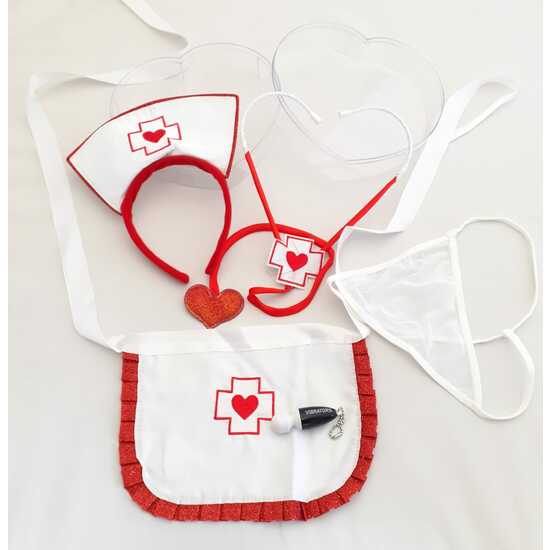 Disfraz Corazón De Enfermera