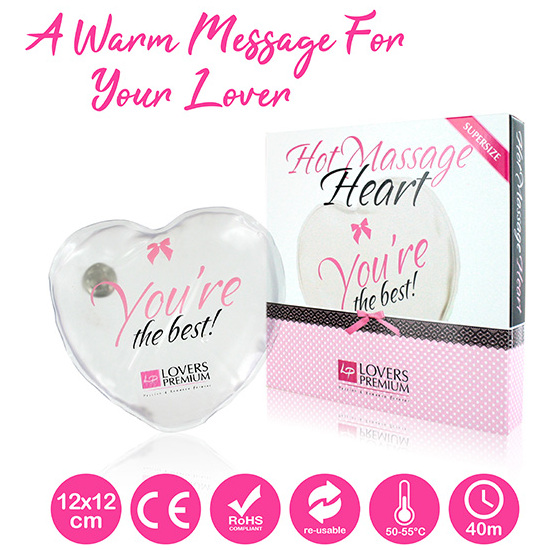 LOVERSPREMIUM - HOT MASSAGE HEART XL THE BEST