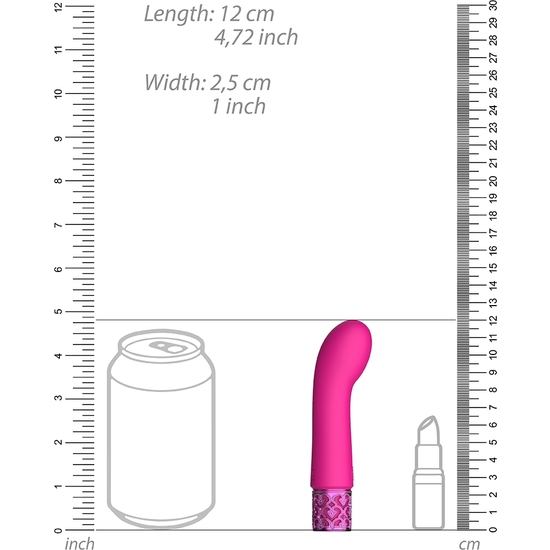 BIJOU - RECHARGEABLE SILICONE BULLET - ROSA
