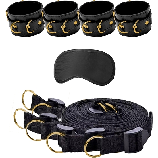 BED BINDINGS RESTRAINT SYSTEM - LIMITED EDITION GOLD