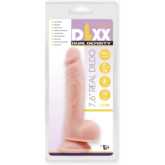 
				MR. DIXX 7.6INCH DUAL DENSITY DILDO
				