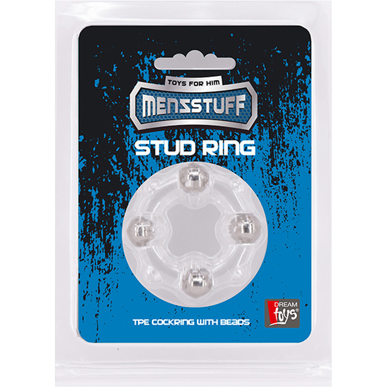 
				MENZSTUFF STUD RING CLEAR
				