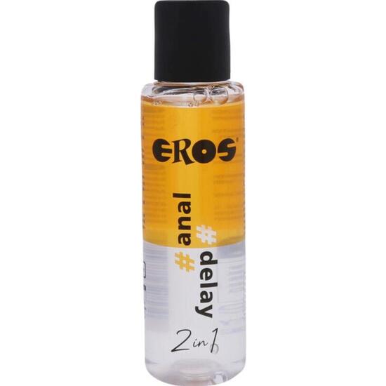 Eros 2 En 1 - Lubricante Relajante Anal Base De Agua 100ml